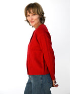 EMMA cardigan Red - Lesley Evers-Best Seller-cardigan-emma