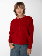 EMMA cardigan Red - Lesley Evers-Best Seller-cardigan-emma