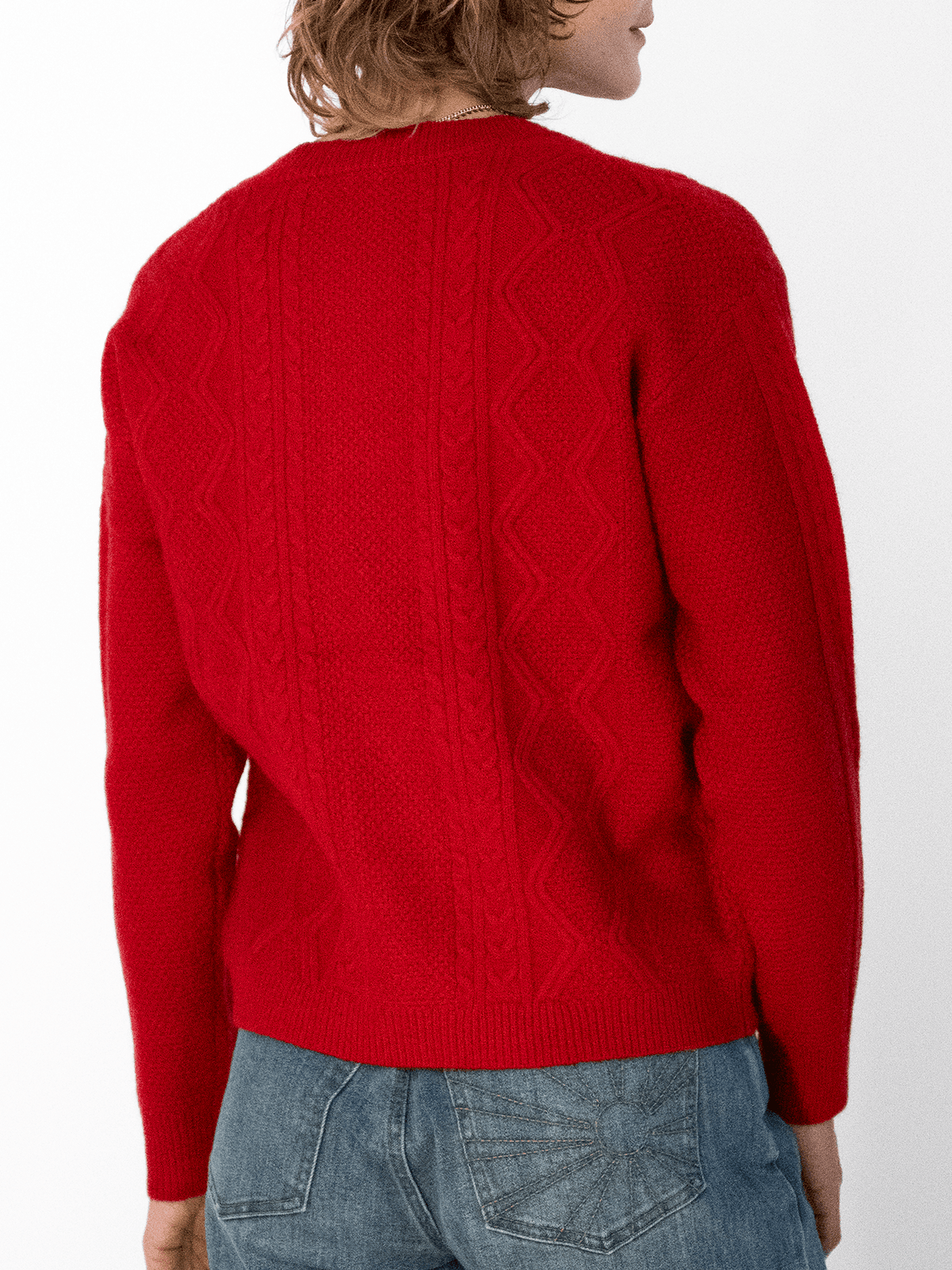 EMMA cardigan Red - Lesley Evers-Best Seller-cardigan-emma