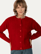 EMMA cardigan Red - Lesley Evers-Best Seller-cardigan-emma