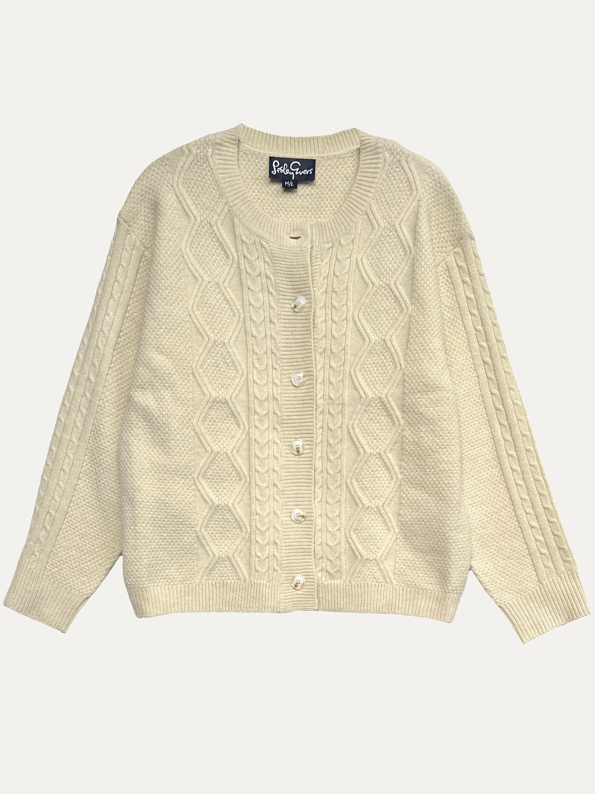 EMMA cardigan Sand - Lesley Evers-Best Seller-emma-Imogen Pink Capsule
