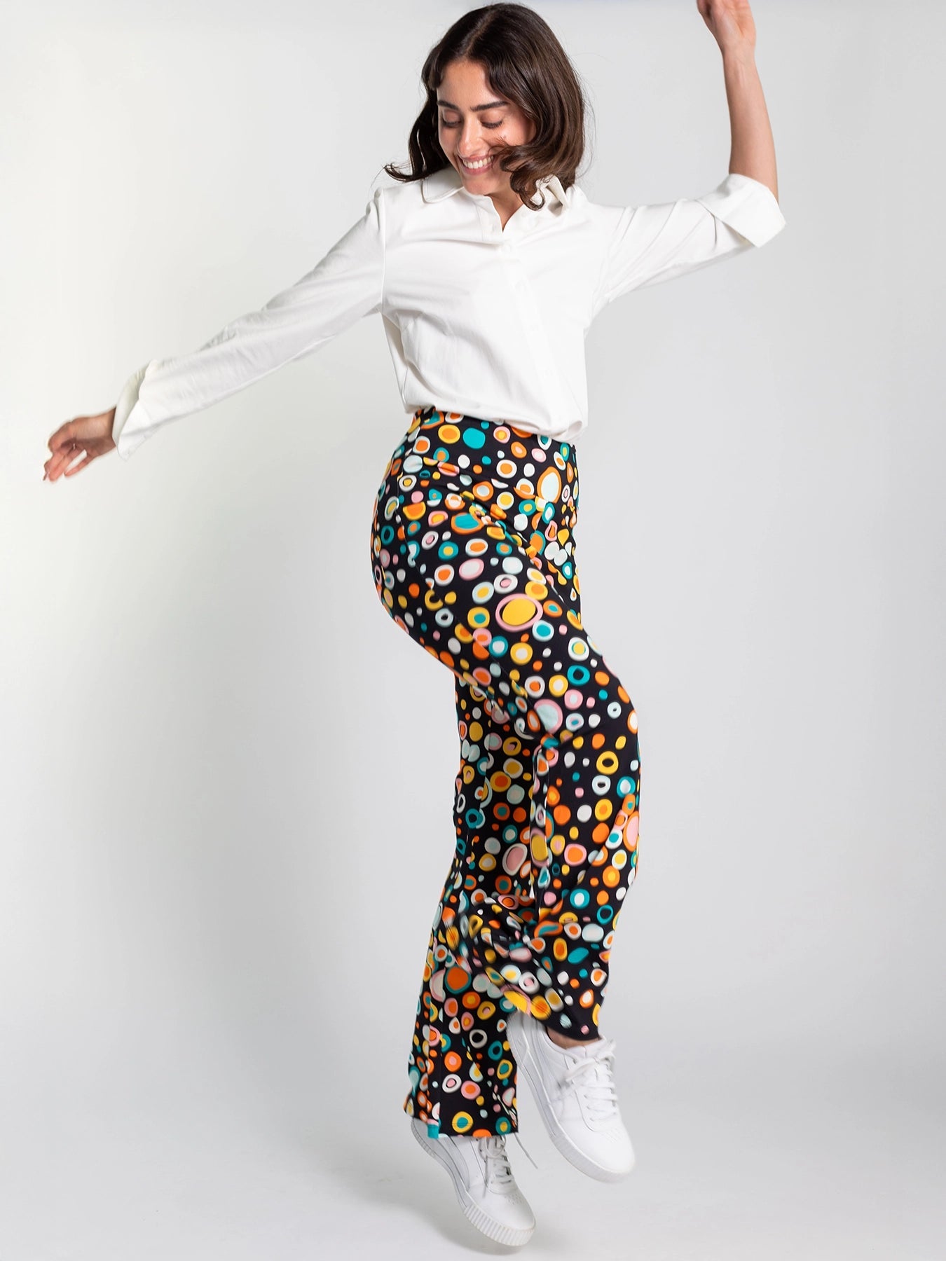 ERIKA pant Speckles - Lesley Evers - Best Seller - Bottoms - erika