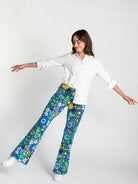 ERIKA pant Sunshine Blue - Lesley Evers - Best Seller - Bottoms - erika