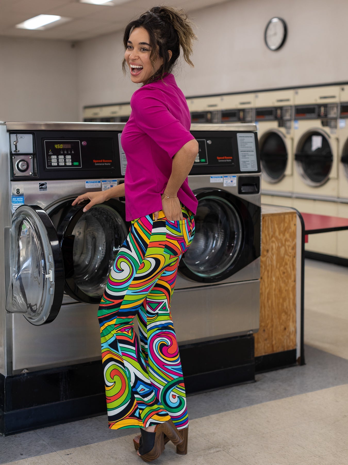 ERIKA pant Swirl – Lesley Evers