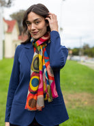 ESME silk scarf Circles Light - Lesley Evers - Accessories - BF200 - esme