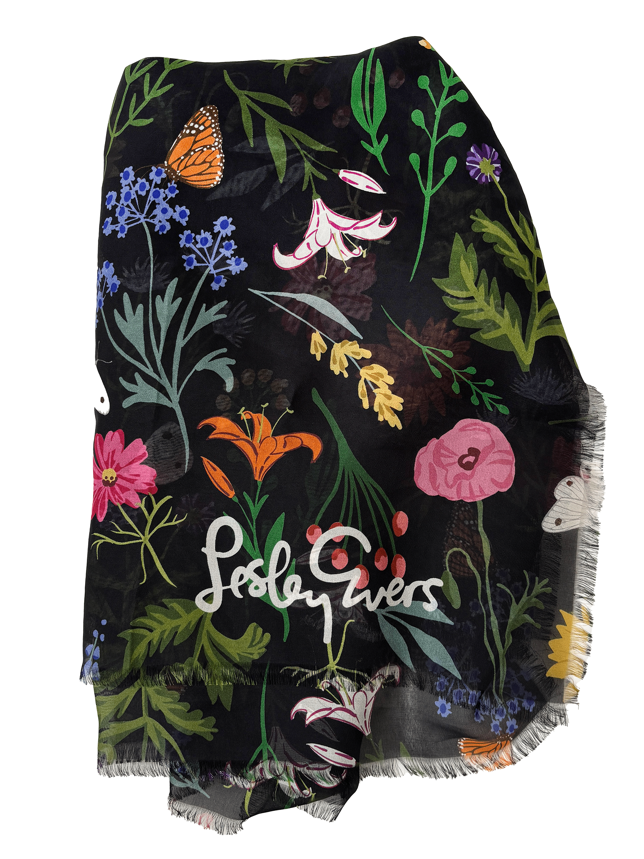 ESME silk scarf Prairie Posy - Lesley Evers - Accessories - BF200 - esme