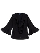 ESTELLE blouse Swiss Dot Black - Lesley Evers - Shop - Shop/All Products - Shop/Separates