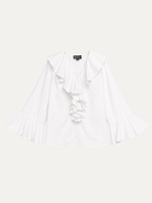 ESTELLE blouse Swiss Dot White - Lesley Evers-service_blocked-Shop-Shop/All Products