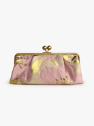 ETTA Clutch Garden Wall Pink - Lesley Evers-Accessories-bag with silk scarf-clutch