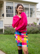 EUGENIA cardigan Magenta - Lesley Evers - cardigan - eugenia - Shop