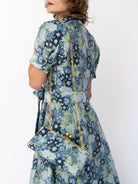 EVANGELINE dress Daffodils Blue - Lesley Evers-Dress-evangeline-formal