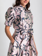 EVANGELINE dress Filigree Lilac - Lesley Evers - Dress - formal - Shop