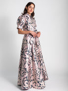 EVANGELINE dress Filigree Lilac - Lesley Evers - Dress - formal - Shop