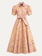 EVANGELINE dress Garden Wall Pink - Lesley Evers-Dress-evangeline-formal