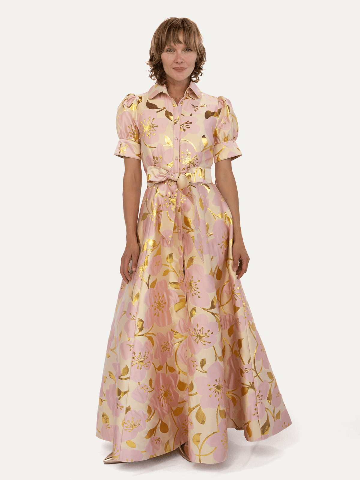 EVANGELINE dress Garden Wall Pink - Lesley Evers-Dress-evangeline-formal