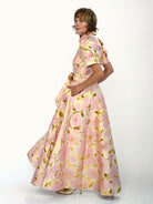 EVANGELINE dress Garden Wall Pink - Lesley Evers-Dress-evangeline-formal