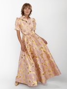 EVANGELINE dress Garden Wall Pink - Lesley Evers-Dress-evangeline-formal