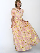 EVANGELINE dress Garden Wall Pink - Lesley Evers-Dress-evangeline-formal