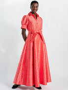 EVANGELINE dress Pink Dots - Lesley Evers - Dress - formal - Shop