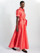 EVANGELINE dress Pink Dots - Lesley Evers - Dress - formal - Shop