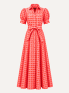 EVANGELINE dress Pink Dots - Lesley Evers-Dress-evangeline-formal