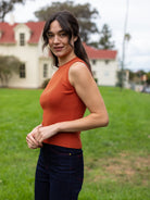 EVE top Terra Cotta - Lesley Evers - eve top - Shop - Shop/All Products