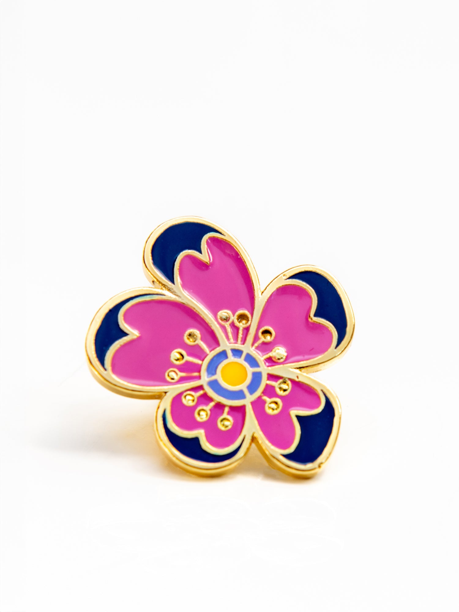Flower pin Violet - Lesley Evers-Accessories-accessory-Shop