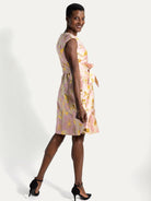 FRANCES dress Garden Wall Blush - Lesley Evers-Dress-gown-new