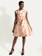 FRANCES dress Garden Wall Blush - Lesley Evers-Dress-gown-new