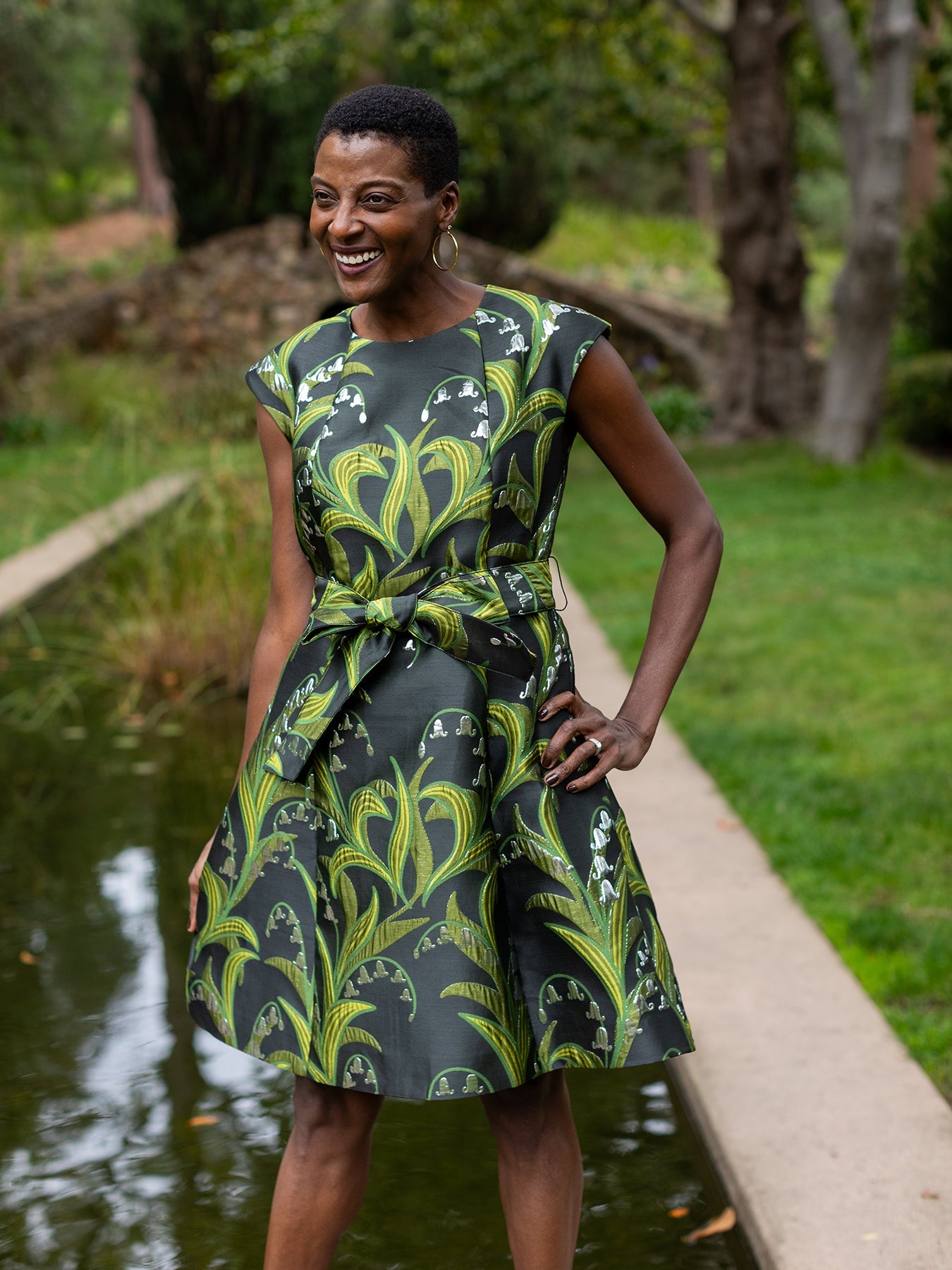 FRANCES dress Lily of the Valley - Lesley Evers - Dress - Shop - Shop/All Products