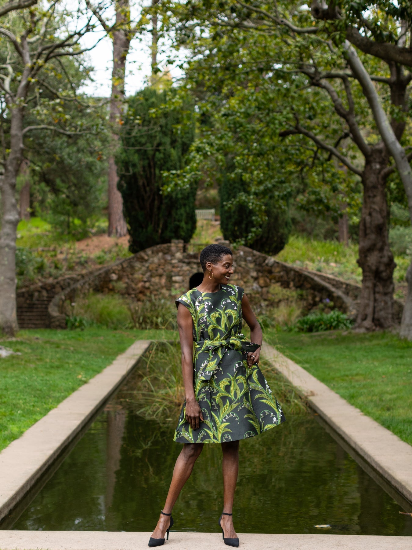 FRANCES dress Lily of the Valley – Lesley Evers