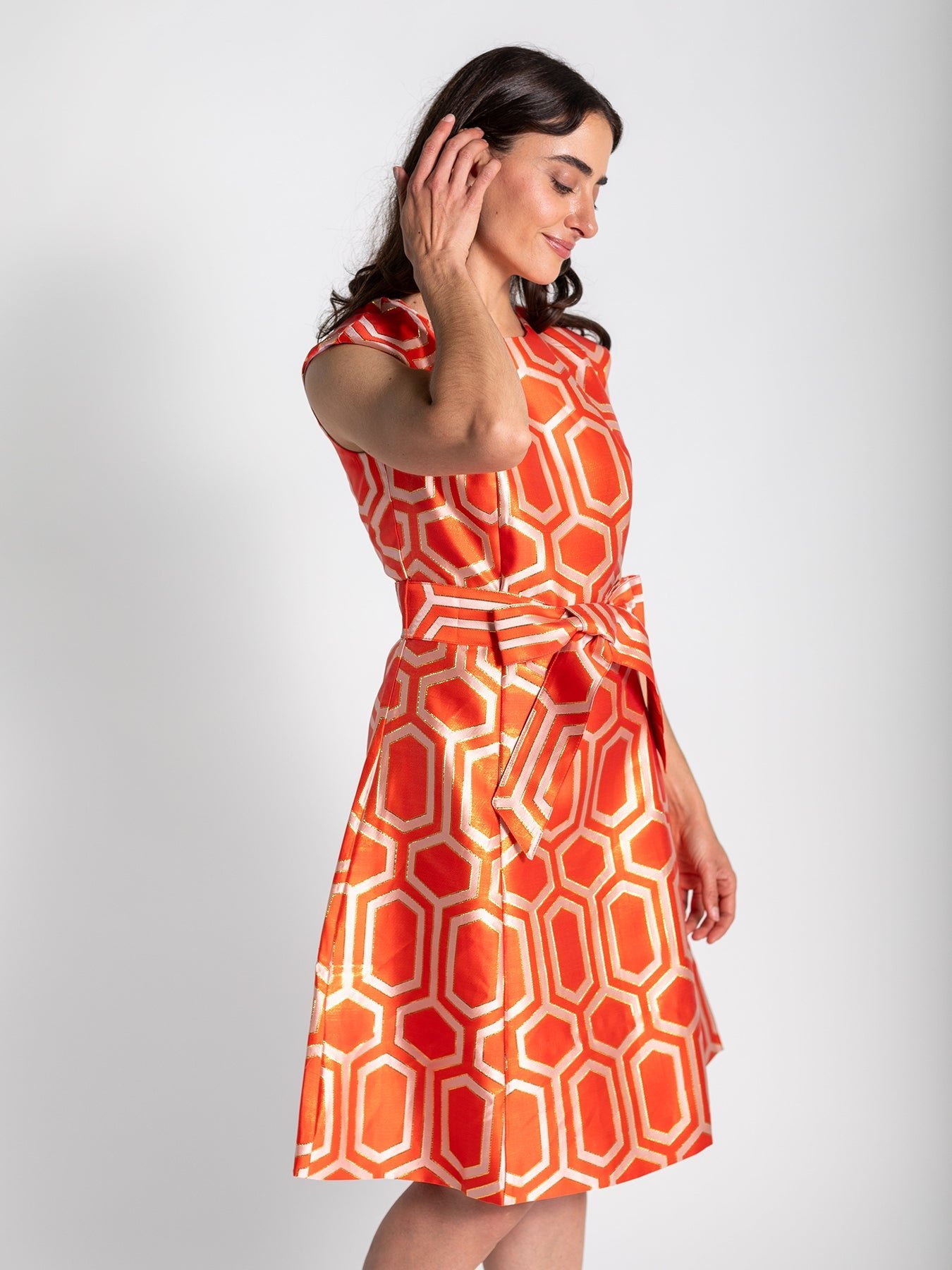 FRANCES dress Pavilion Red - Lesley Evers - Dress - Shop - Shop/All Products