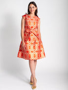 FRANCES dress Pavilion Red - Lesley Evers - Dress - Shop - Shop/All Products