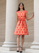 FRANCES dress Pavilion Red - Lesley Evers - Dress - Shop - Shop/All Products