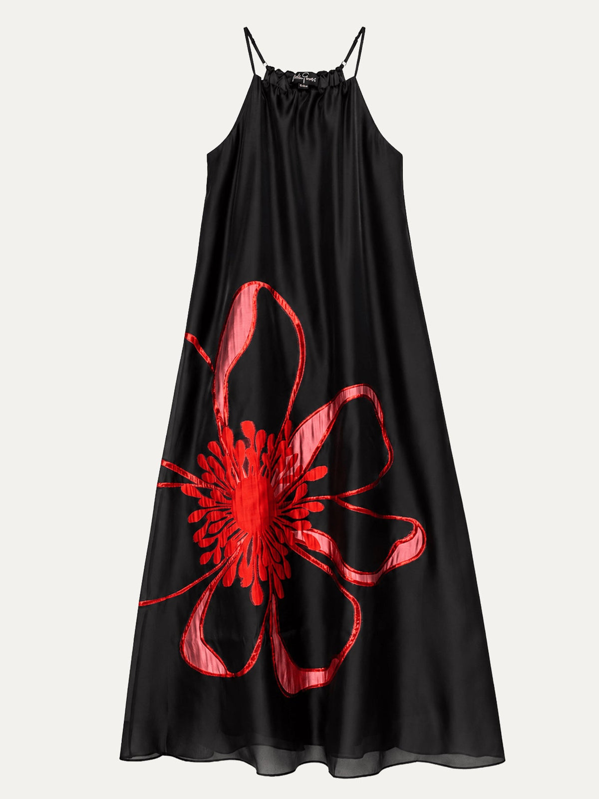 FRANCESCA dress Pink Bloom - Lesley Evers-Dress-gown-Shop