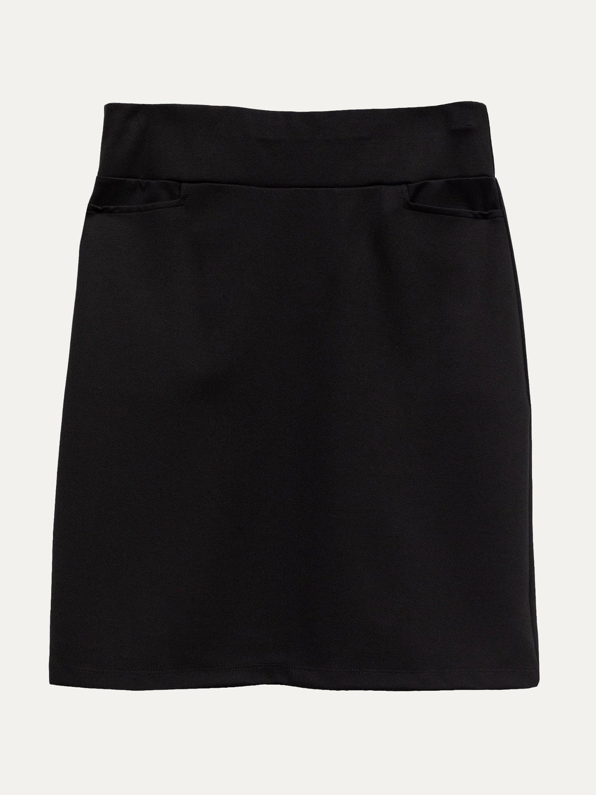 FREYA skirt Black Ponte - Lesley Evers-black skirt-Bottoms-freya