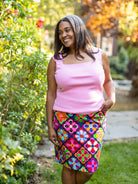 FREYA skirt Jubilee Multi - Lesley Evers - Bottoms - floral - freya