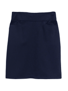 FREYA skirt Navy Ponte - Lesley Evers - black skirt - Bottoms - freya