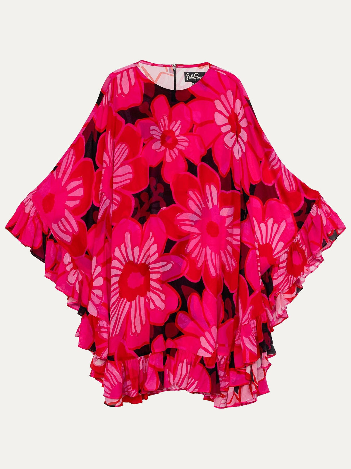 GABRIELLE dress Camellia Pink - Lesley Evers-Black-camellia-camellia pink