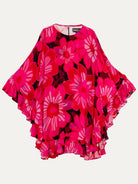 GABRIELLE dress Camellia Pink - Lesley Evers-Black-camellia-camellia pink