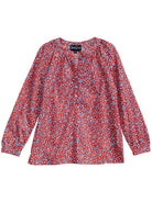 GEORGIA top Nostalgia Flower Red - Lesley Evers - Shop - Shop/All Products - Shop/New Arrivals