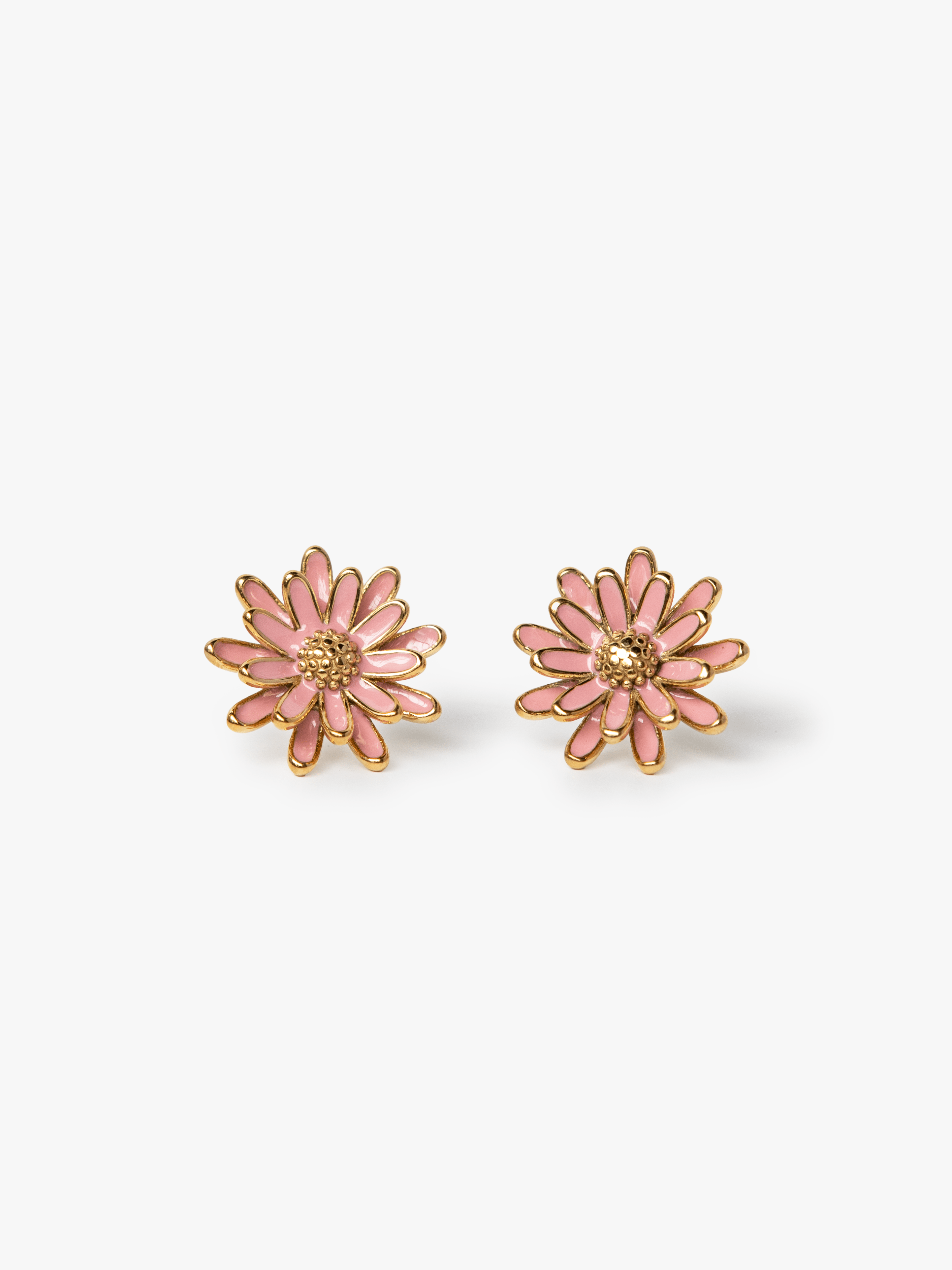 Gerbera Daisy Earrings Pink - Lesley Evers - Accessories - accessory - pebble