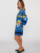GIANNA dress Vitalia Navy - Lesley Evers-Dress-Shop-Shop/All Products