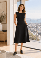 GWEN dress Black - Lesley Evers-Dress-formal-Shop