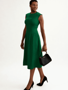 GWEN dress Green - Lesley Evers-Dress-formal-Shop