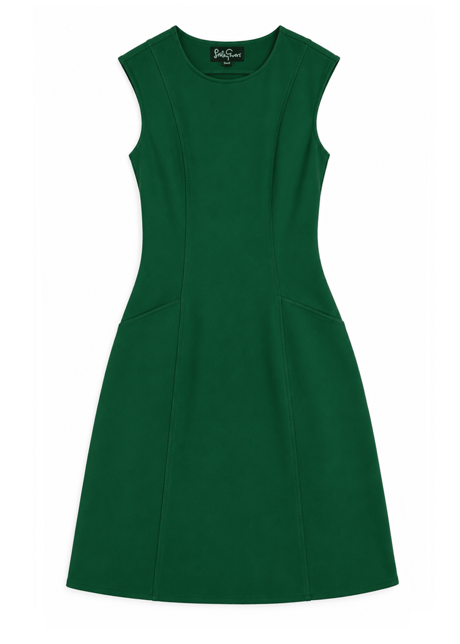 GWEN dress Green - Lesley Evers-Dress-formal-Shop