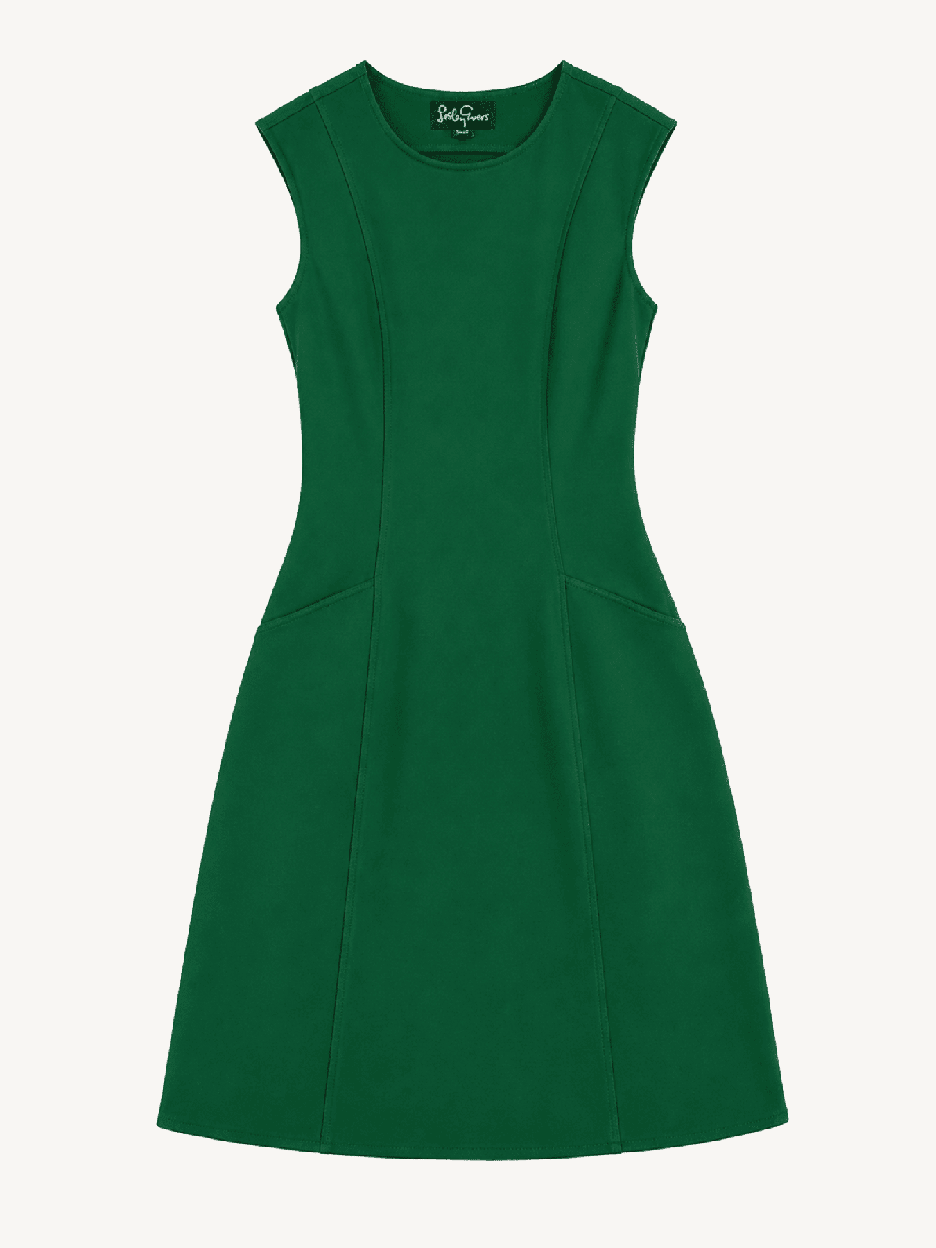 GWEN dress Green - Lesley Evers-Dress-formal-Shop