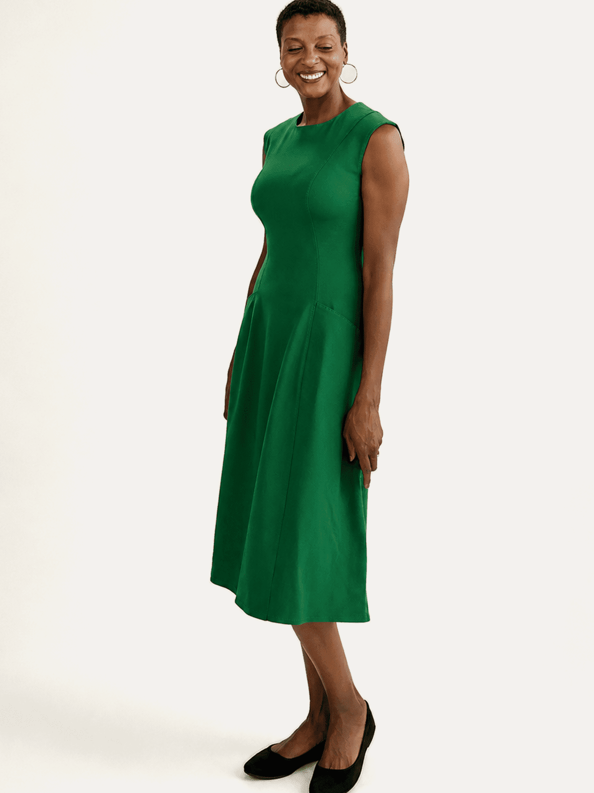 GWEN dress Green - Lesley Evers-Dress-formal-Shop