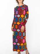 HARLOW dress Pavilion Multi - Lesley Evers-Dress-formal-Shop