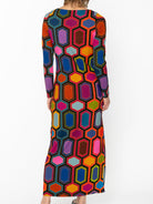 HARLOW dress Pavilion Multi - Lesley Evers-Dress-formal-Shop